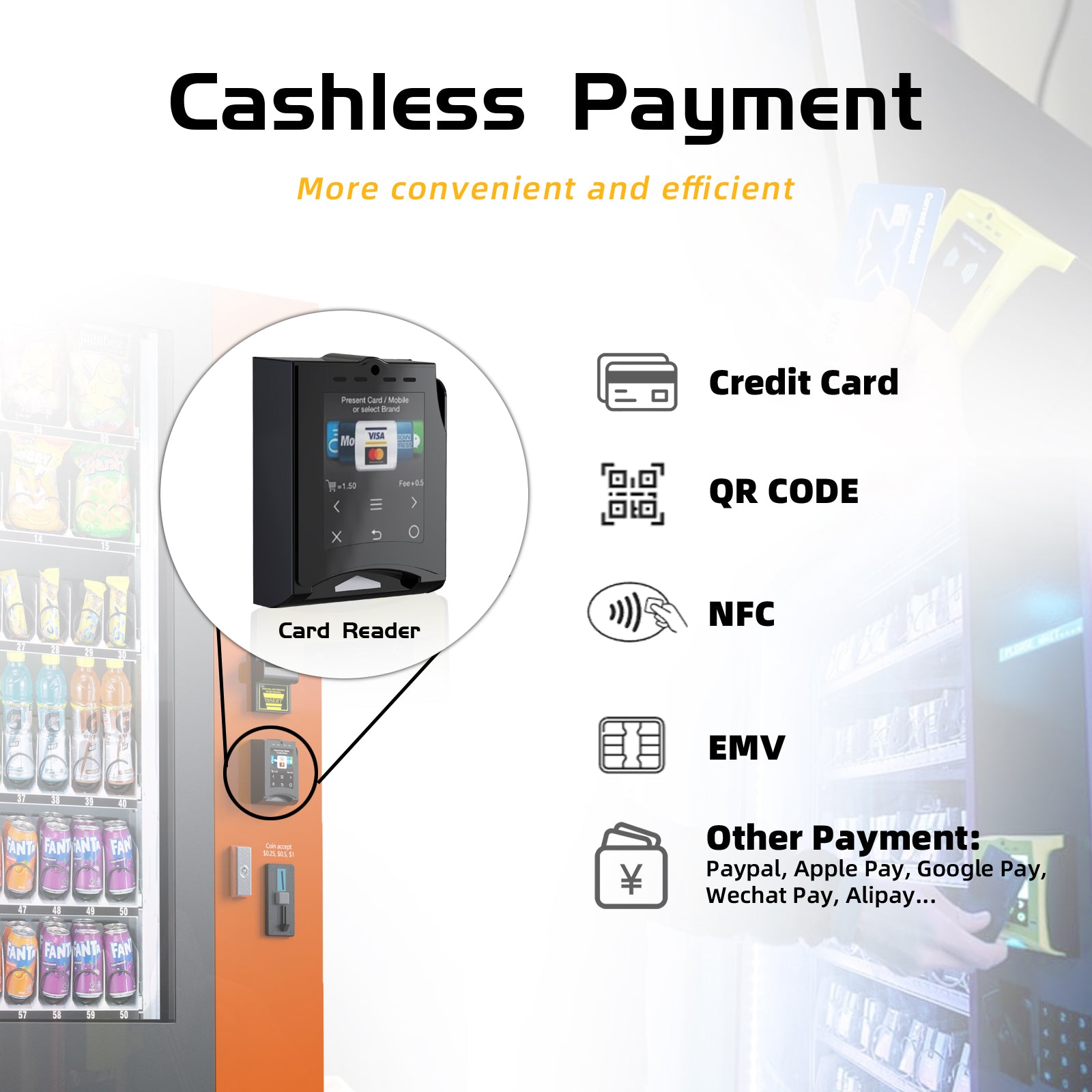 M10K1-60 slots refrigeration vending machine