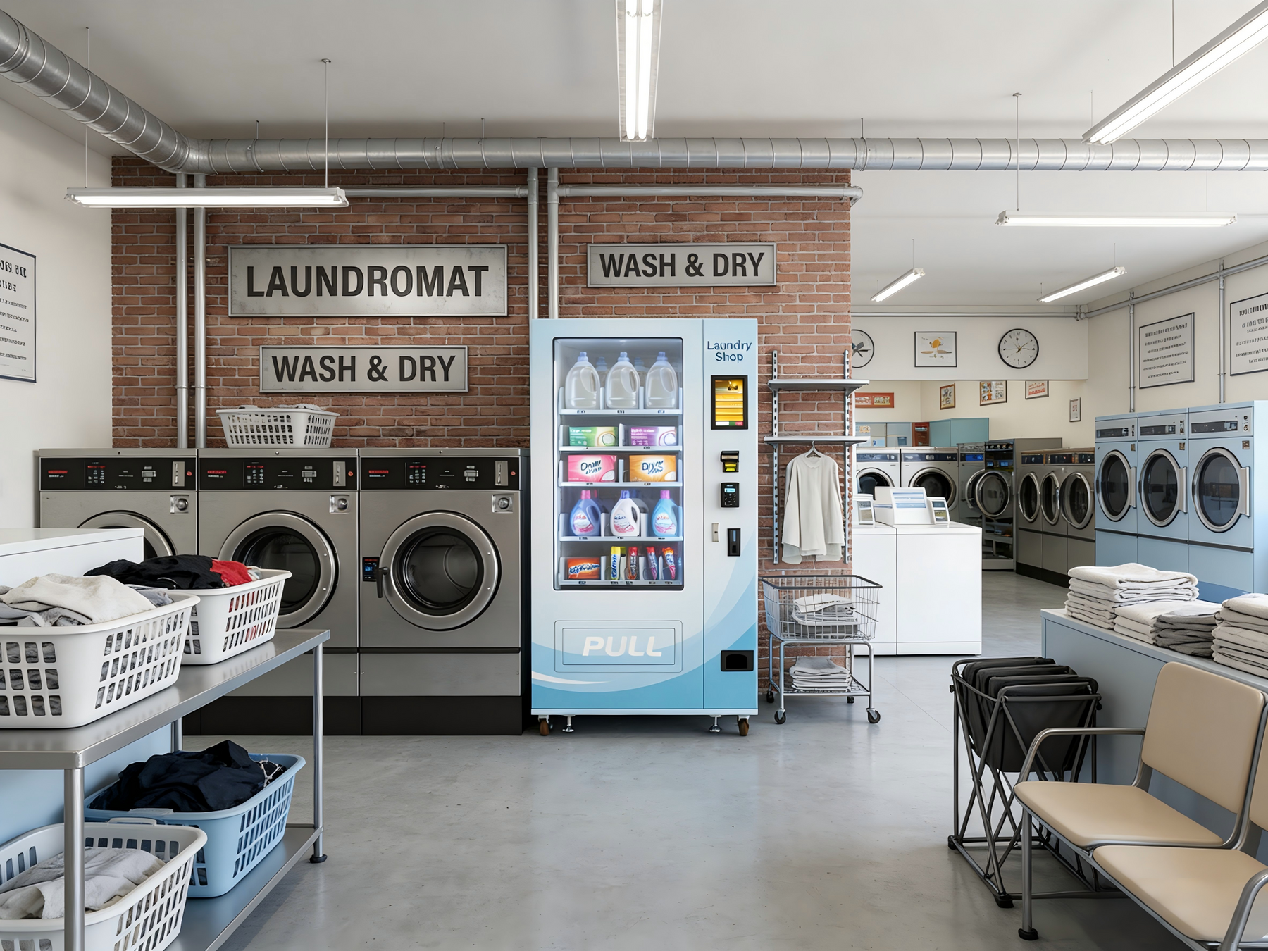 Laundromat Vending Machine Solutions | Boost Revenue | Manovix