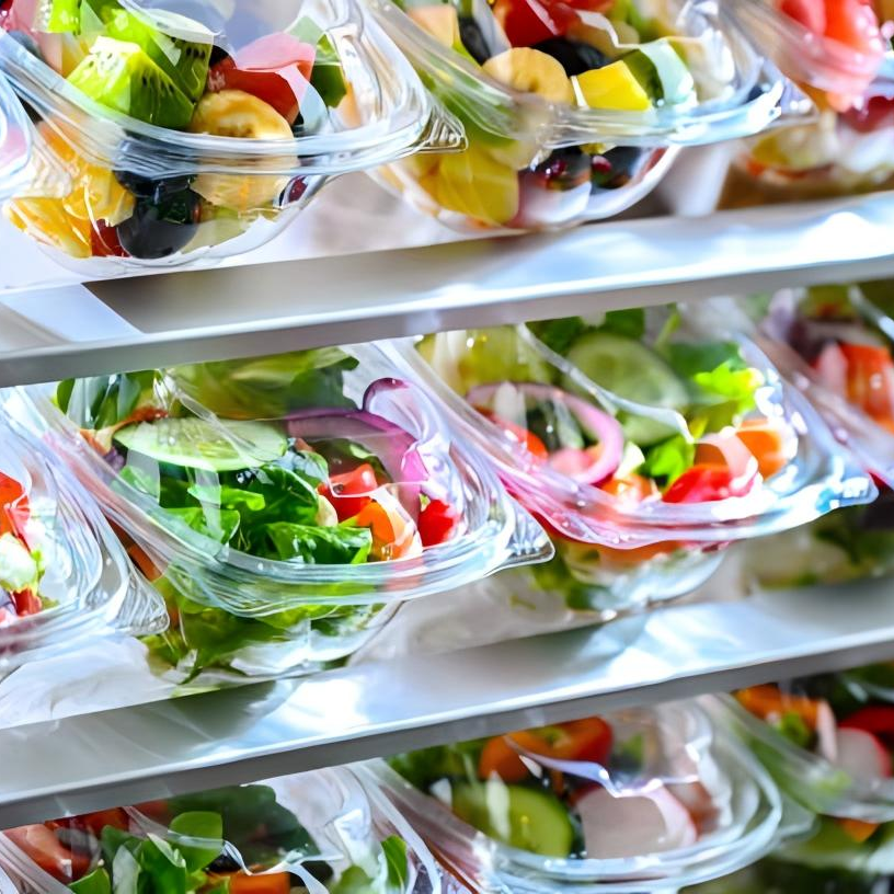 Salad vending machine