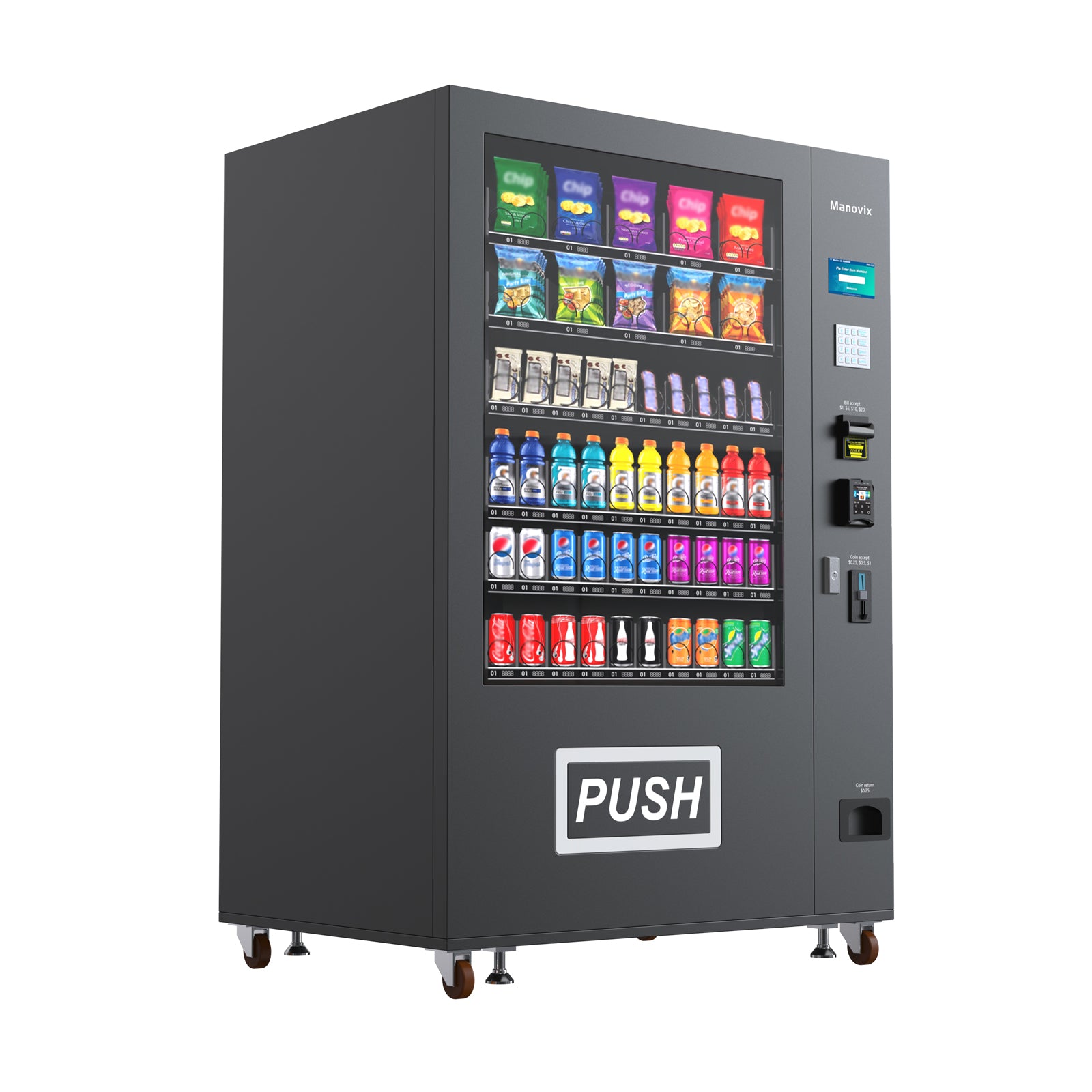 M10-60 slots refrigeration vending machine