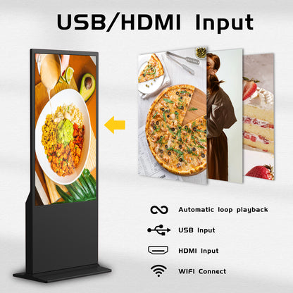 55inch 4K IPS-Digital kiosk