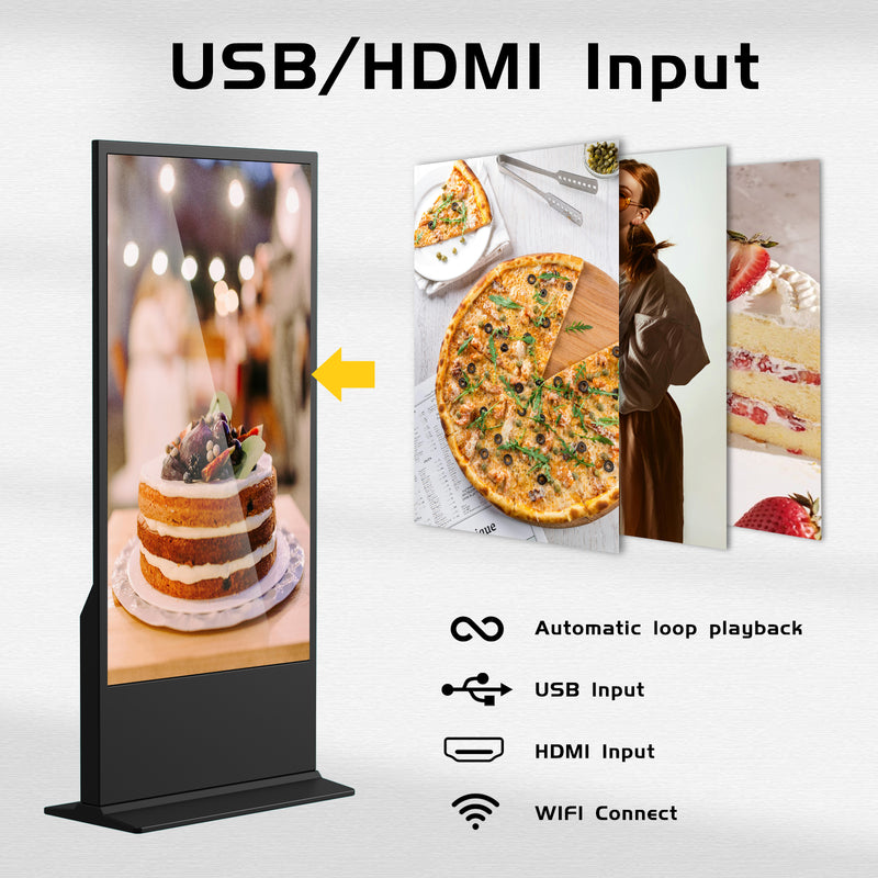 65inch 4K IPS-Digital kiosk
