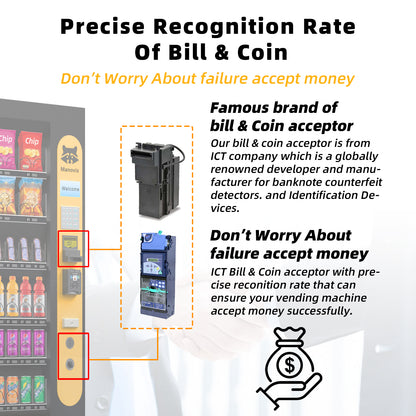 M10S-Vending machine with refrigeration