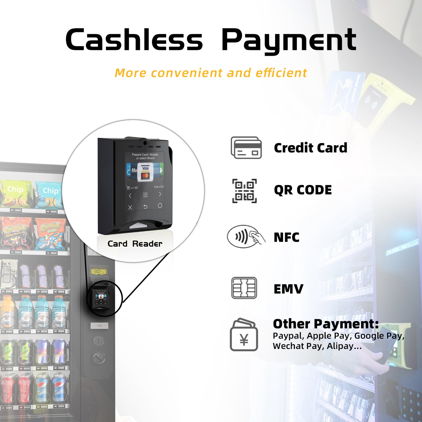 M6-vending machine with refrigeration