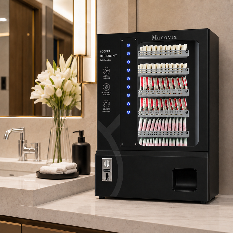 Desktop Smart Vending Machine – Compact, Multilingual, Coin & QR Payment|MW-1