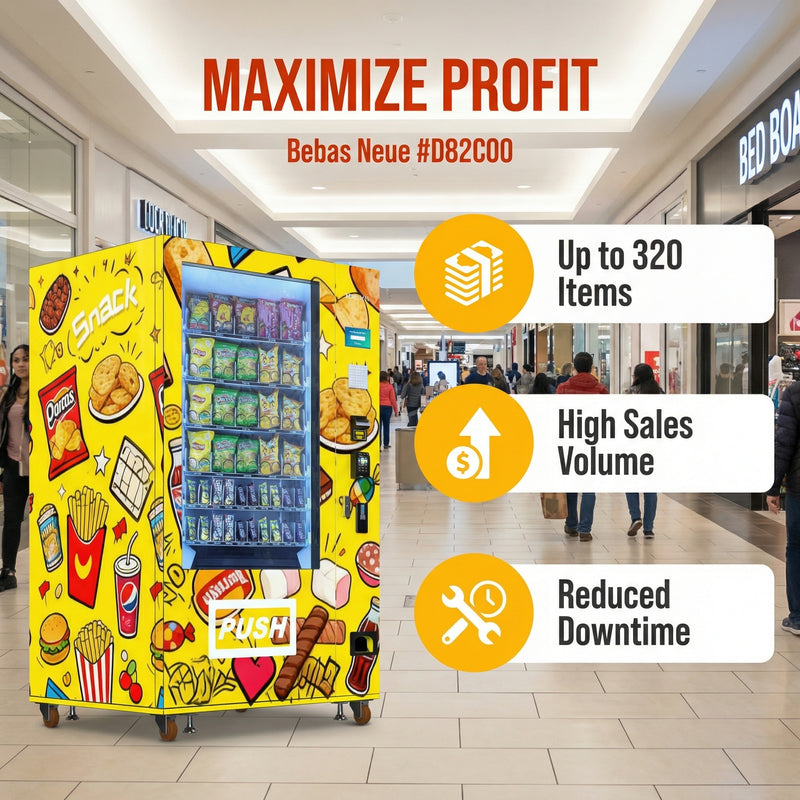 M10K-2 Snack vending machine|Manovix