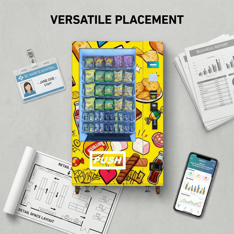 M10K-2 Snack vending machine|Manovix
