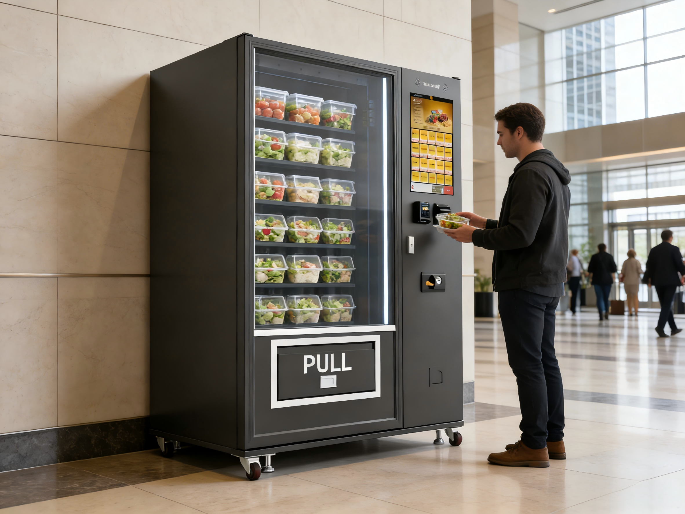 M10L-1 Fresh food combo vending machine|Manovix