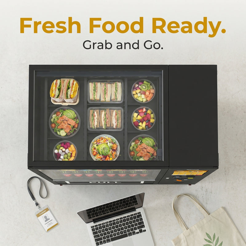 M10L-1 Fresh food combo vending machine|Manovix