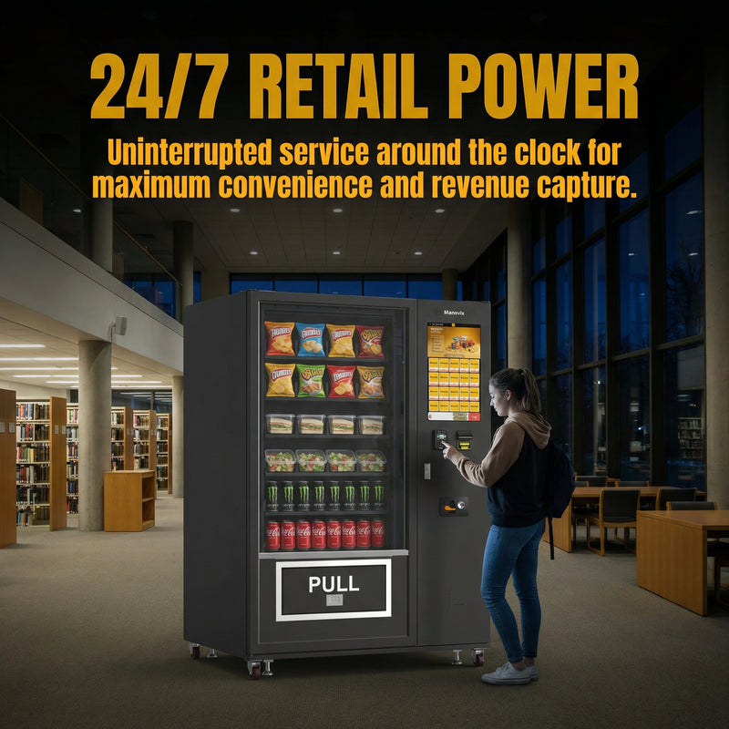 M10L-1 Fresh food combo vending machine|Manovix