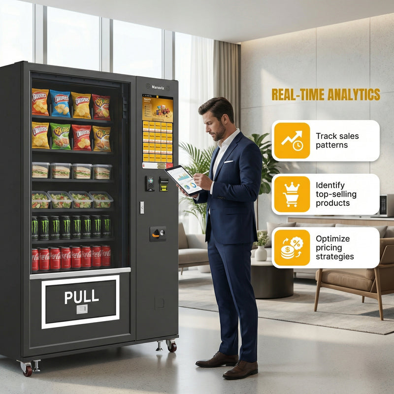 M10L-1 Fresh food combo vending machine|Manovix