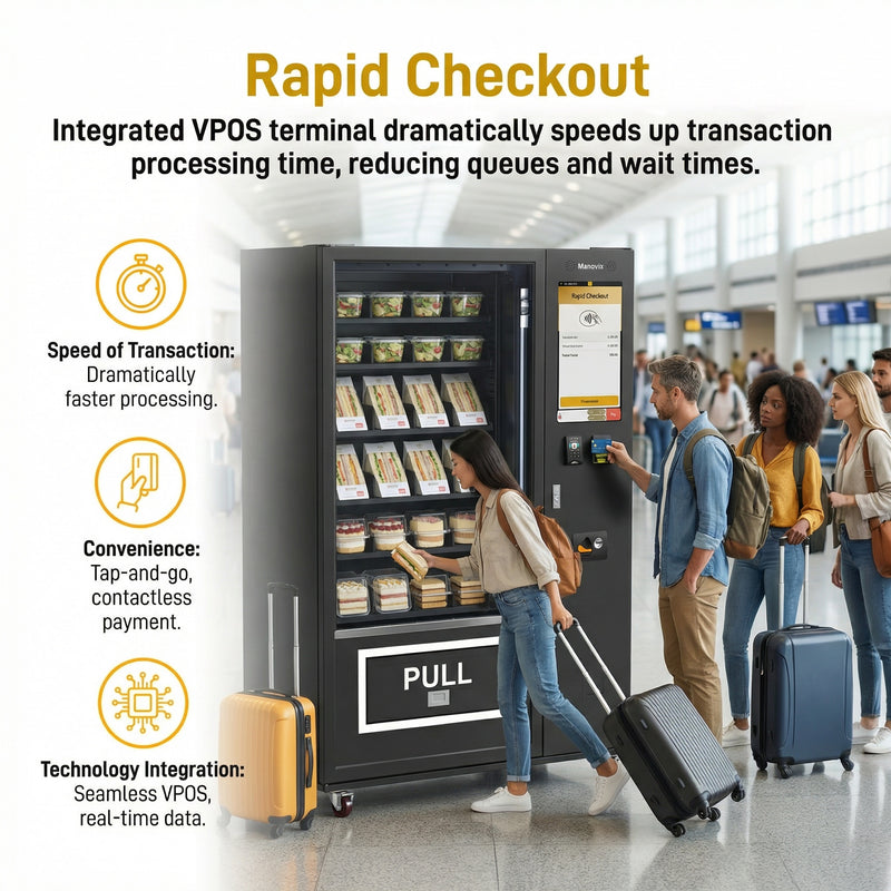 M10L-2 Fresh food vending machine|Manovix