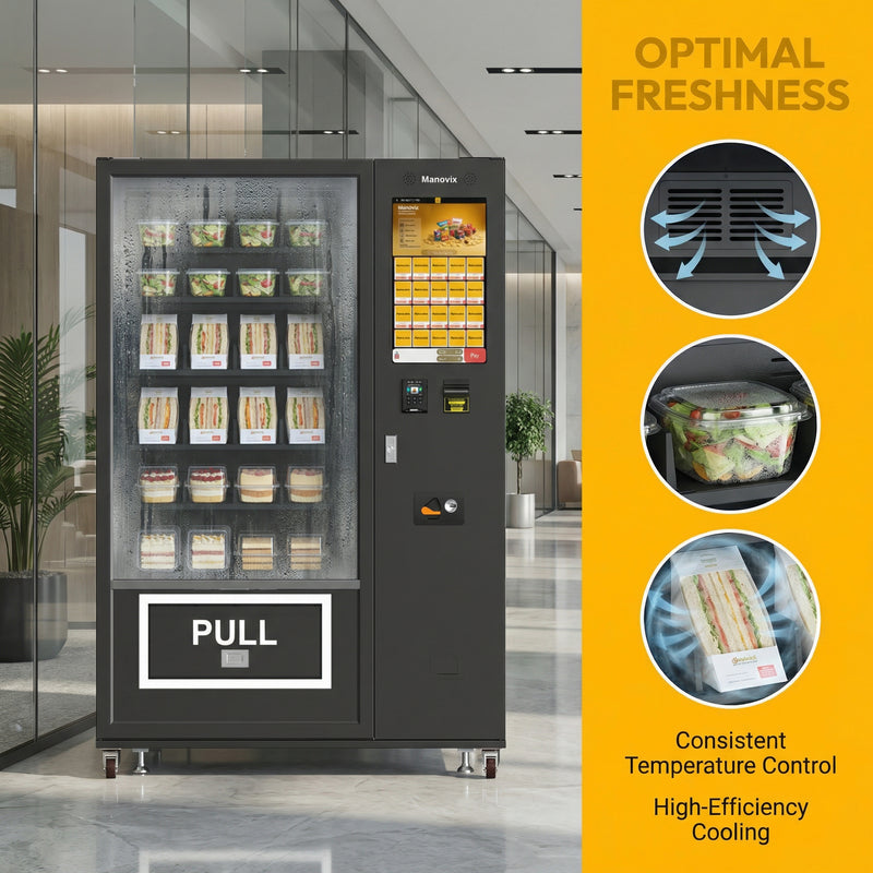 M10L-2 Fresh food vending machine|Manovix