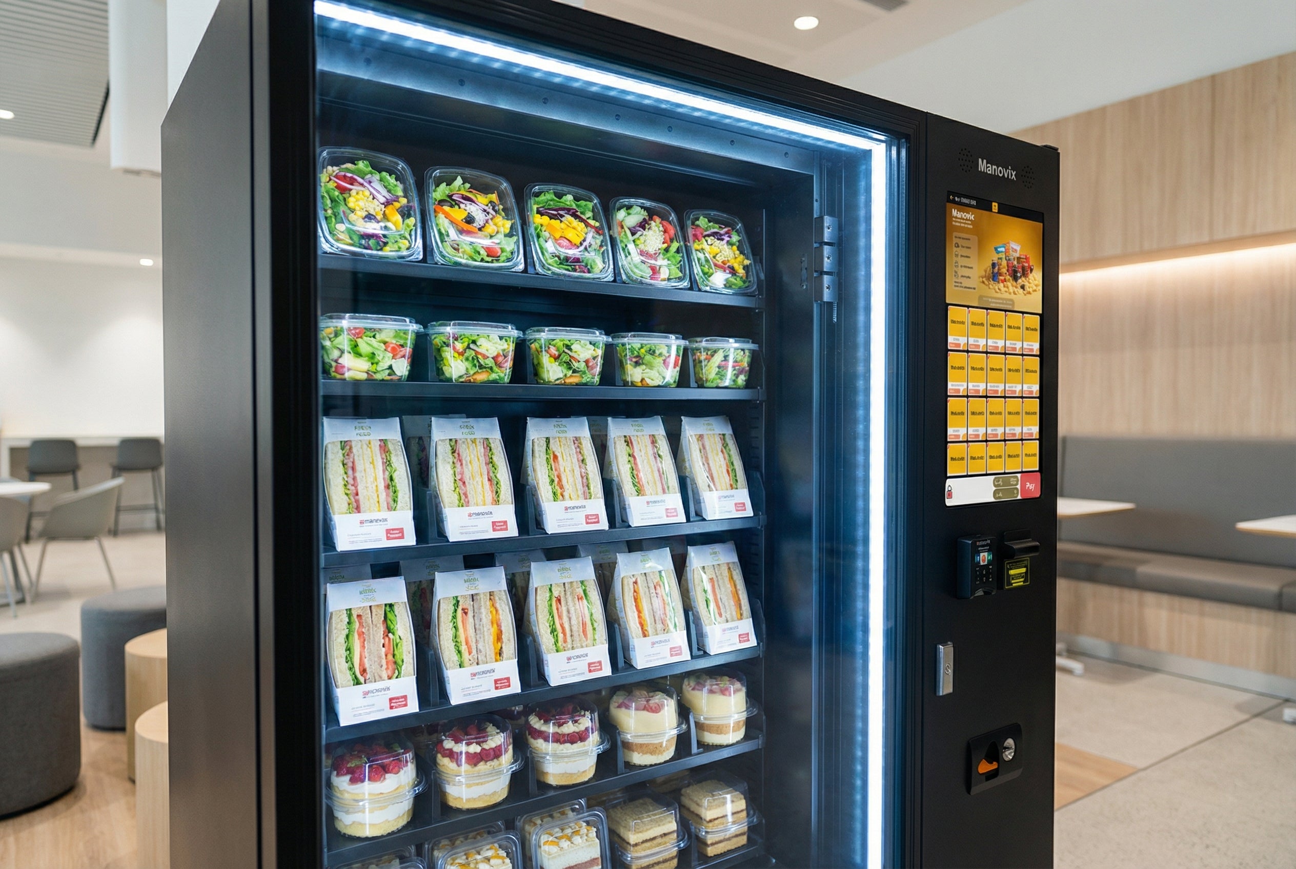 M10L-2 Fresh food vending machine|Manovix