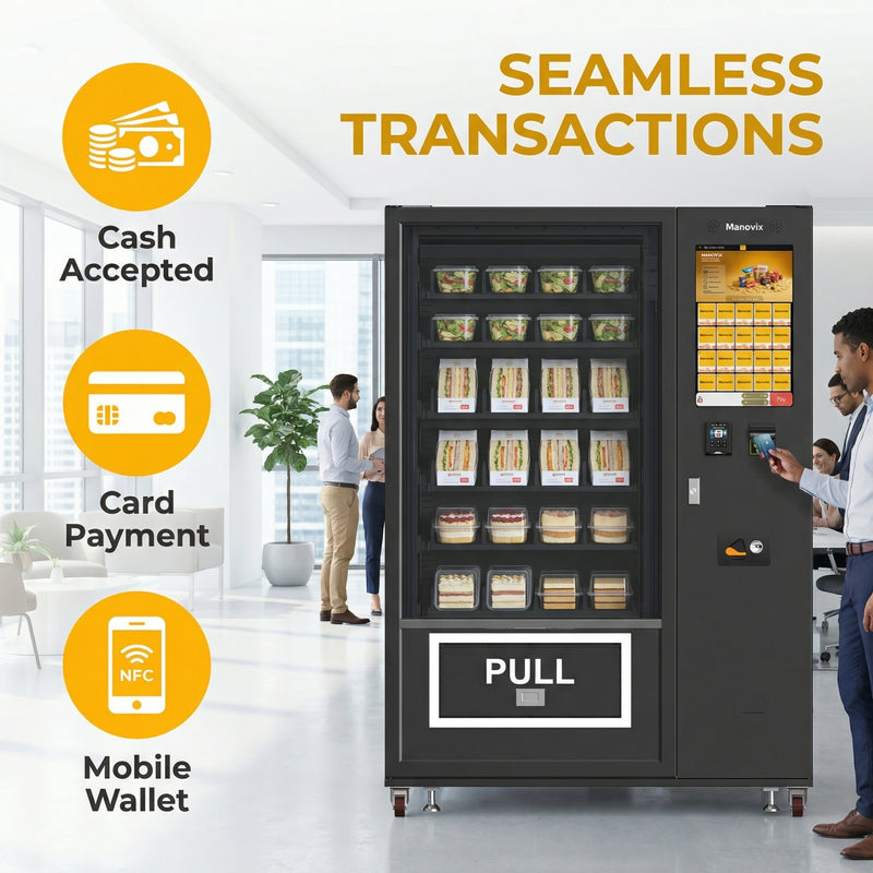 M10L-2 Fresh food vending machine|Manovix