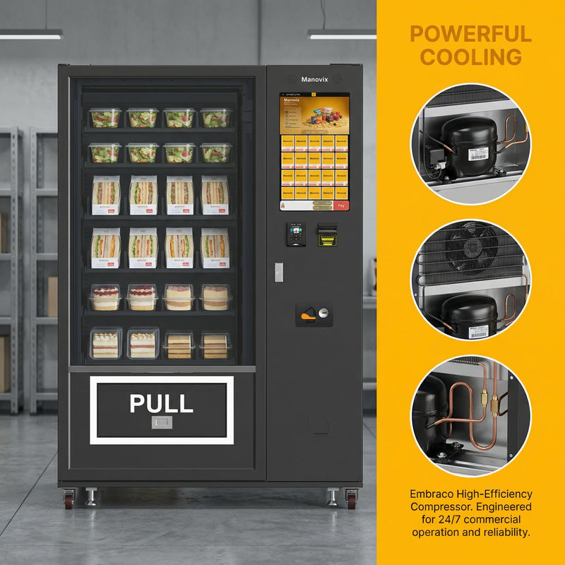 M10L-2 Fresh food vending machine|Manovix