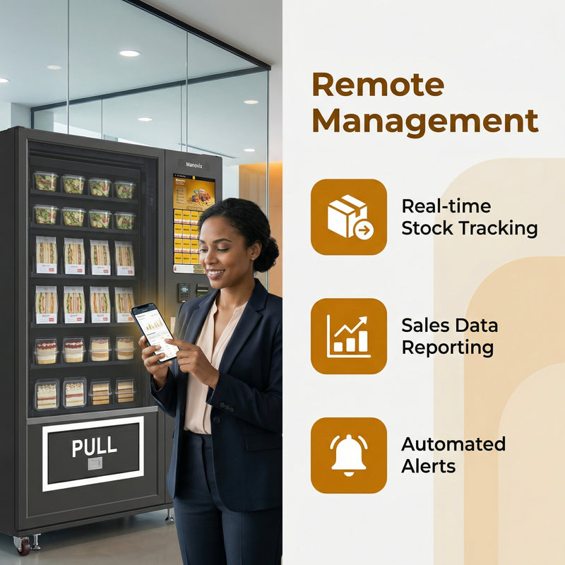 M10L-2 Fresh food vending machine|Manovix