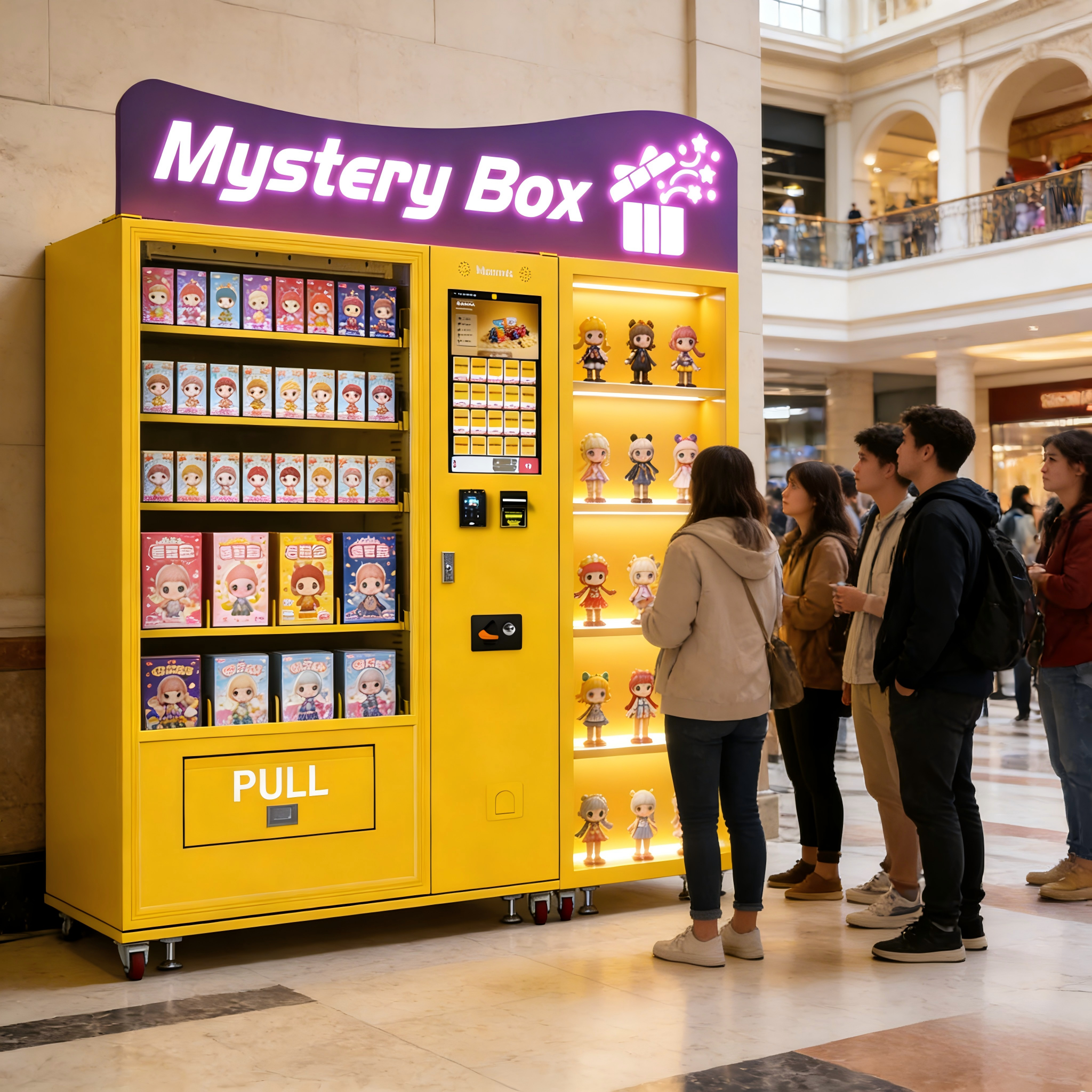 M10L-3 mystery boxes vending machine|Manovix