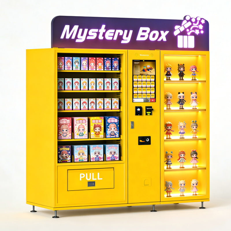 Dropbox Vending Machine Blind Boxes Vending Machine with 32 Slots and Cashless Payment|M10L-3 ...