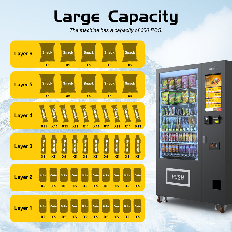 M10T-1 Combo vending machine|Manovix