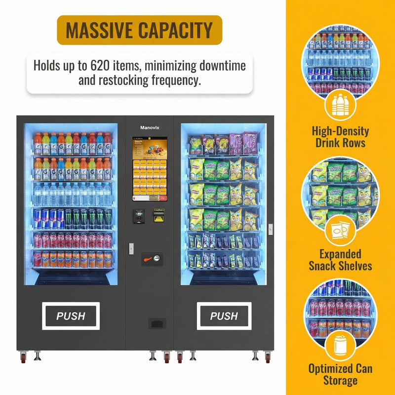 M10T-2 Combo vending machine|Manovix