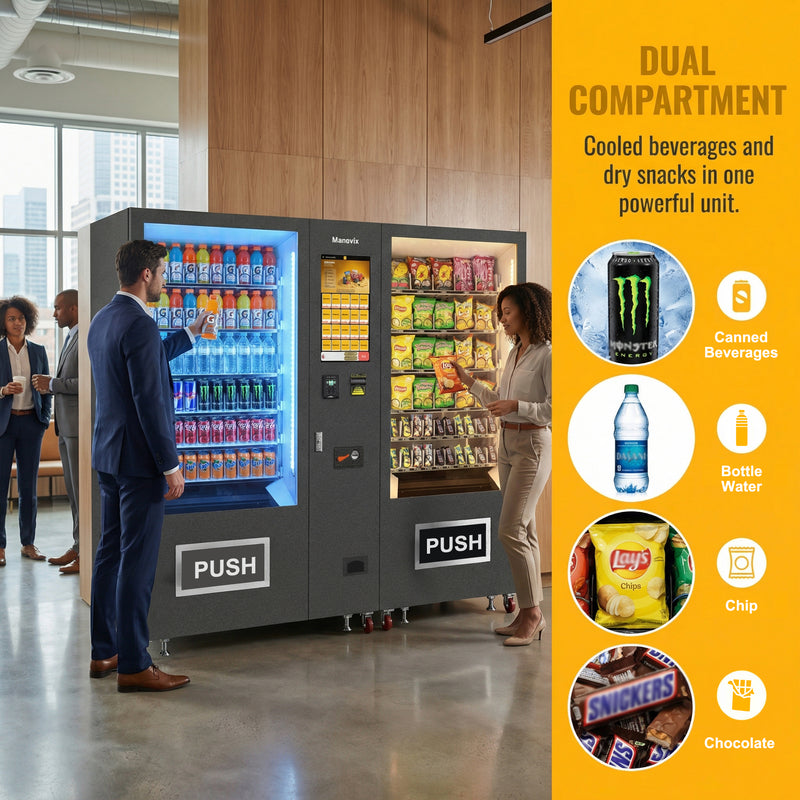 M10T-2 Combo vending machine|Manovix