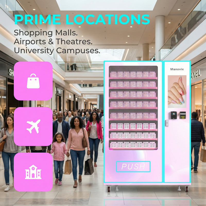 M10T-4 Press-on nail vending machine|Manovix