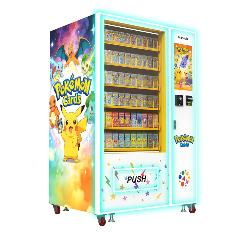 M10T-5 Pokémon cards vending machine|Manovix