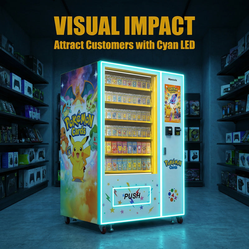 M10T-5 Pokémon cards vending machine|Manovix
