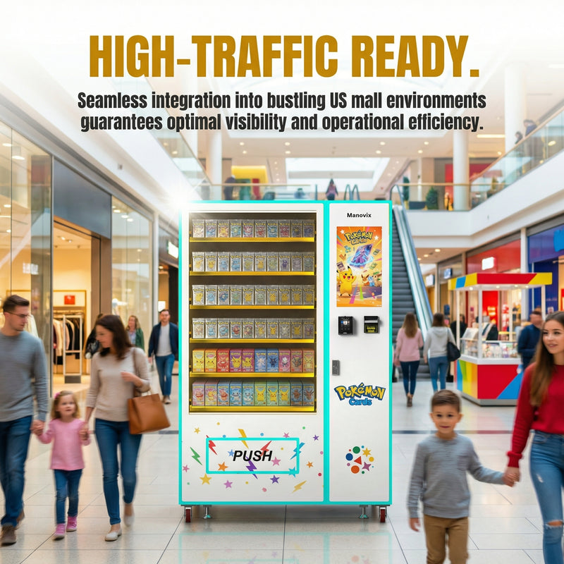 M10T-5 Pokémon cards vending machine|Manovix