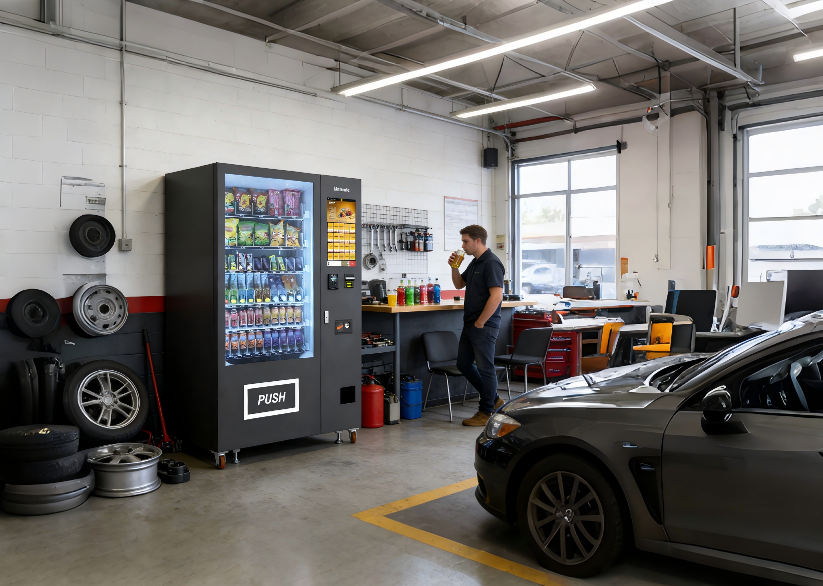 M10T-1 Combo vending machine|Manovix