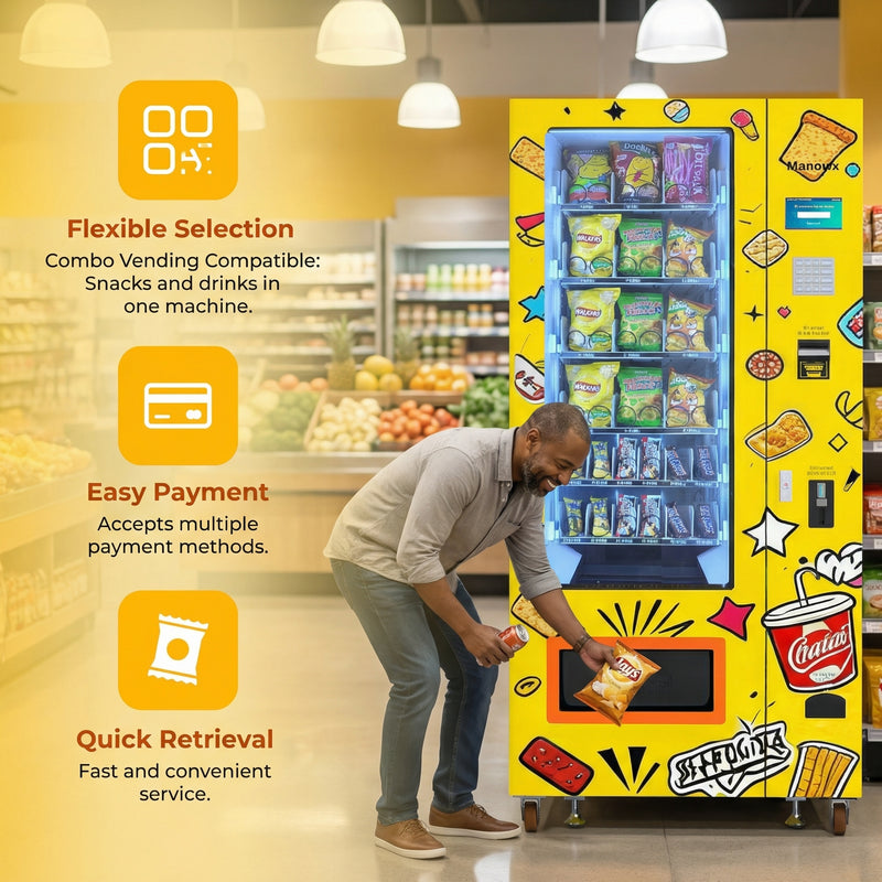 M6K-2 Snack vending machine|Manovix