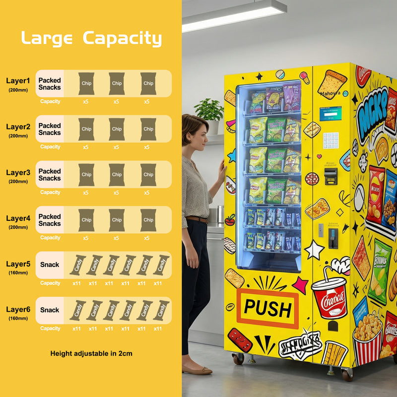 M6K-2 Snack vending machine|Manovix