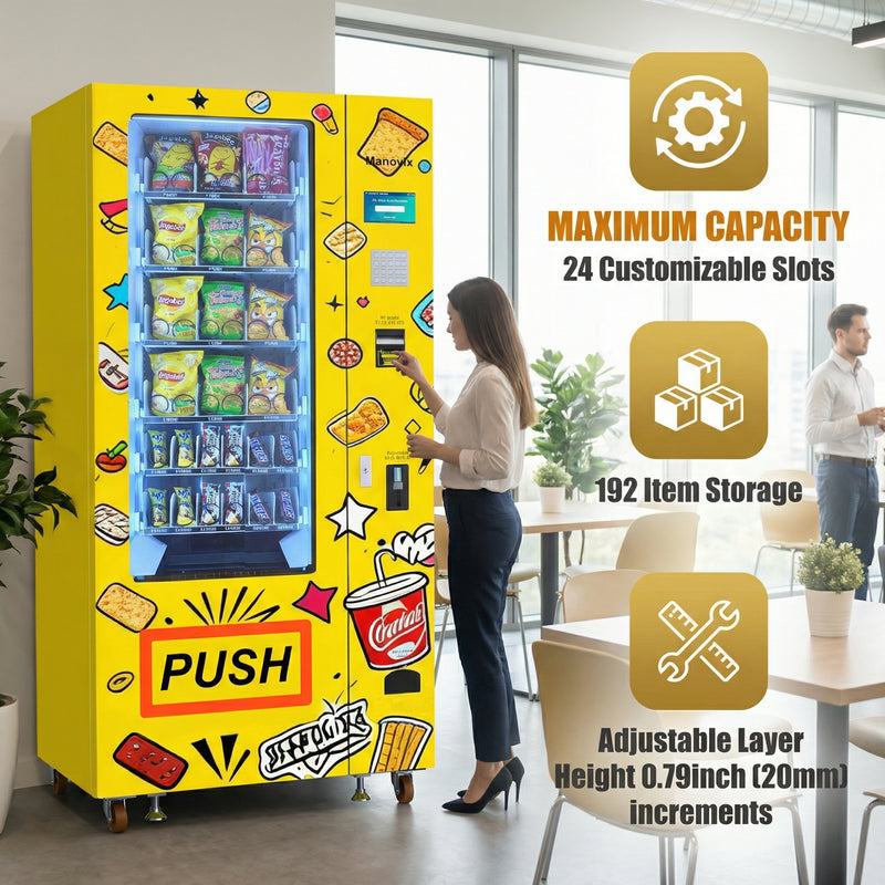 M6K-2 Snack vending machine|Manovix