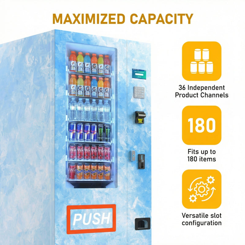 M6K-3 Beverage vending machine|Manovix