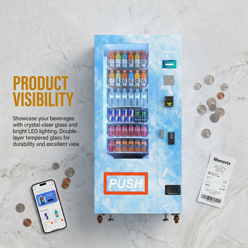 M6K-3 Beverage vending machine|Manovix