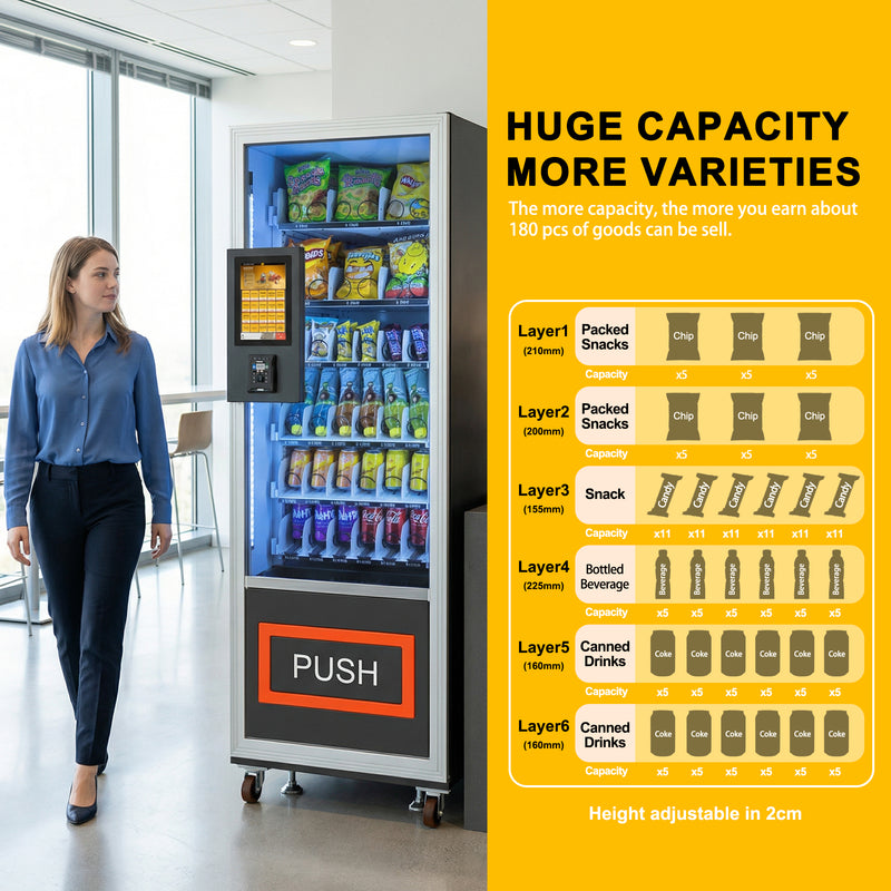 M6T-2 Combo vending machine|Manovix