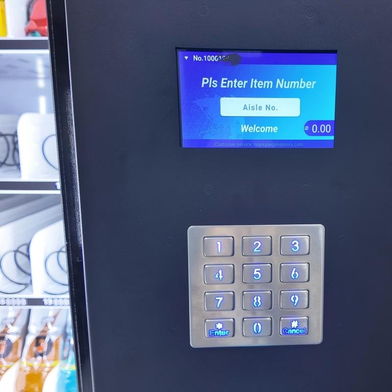 Snack Machine Keypad Snack and beverage vending machine with 60 slots|M10K-1 — Manovix